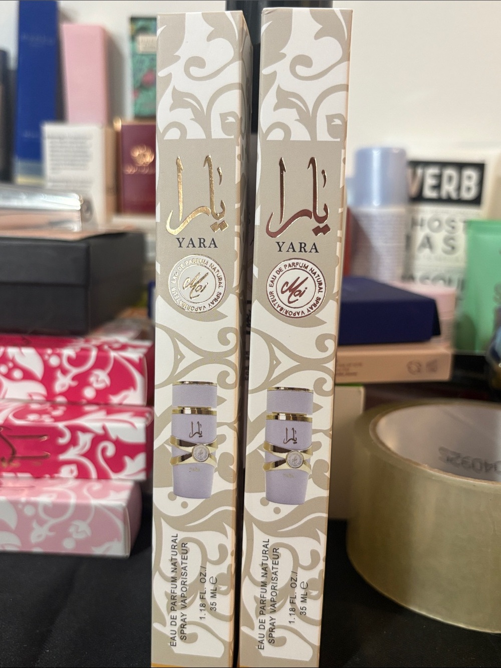 Lataffa Yara Eau de Perfume Spray 35ml Yara Moi Set bundle